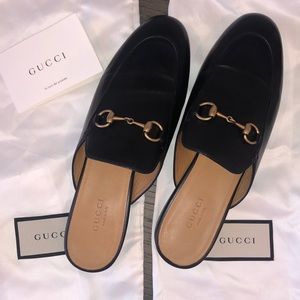 SOLD Authentic Gucci Princetown Slippers in Black